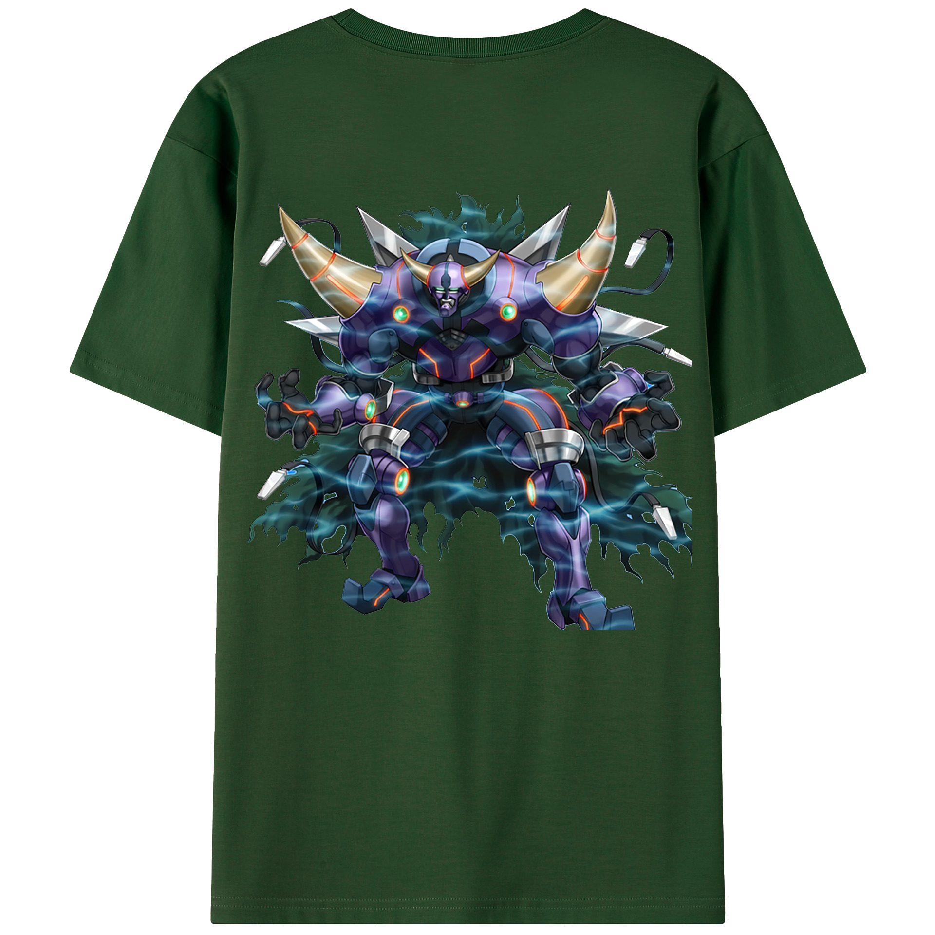 （画像用） 遊☆戯☆王 Yu-Gi-Oh! 綿100％半袖Tシャツ（背面プリント）